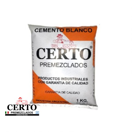 Cemento Rapido Blanco X 1 Kg – Felemax